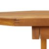 Folding Patio Table 53.1"x33.5"x29.5" Solid Acacia Wood