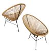 Acapulco Chair Set of 2 Stylish Outdoor Patio Chair Set