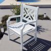 Bradley Rectangular and Curved Leg Table  Bench - Arm ChairOutdoor Wood Dining Set