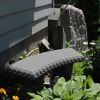 Lightweight Granite Resin Outdoor Garden Bench