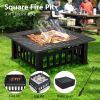 Upland 32inch Charcoal Fire Pit with Cover