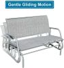 2 Person Swing Glider Chair Patio Swing Bench Rocking Seat for Outdoor Patio,Backyard,Deck Swimming Pool
