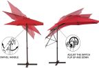 10FT Outdoor Aluminum Patio Umbrella